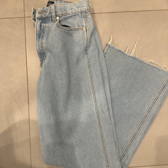 Veronica Beard Jean Women's Taylor Wide Leg Jeans - Size 28 - Picture 11 of 13